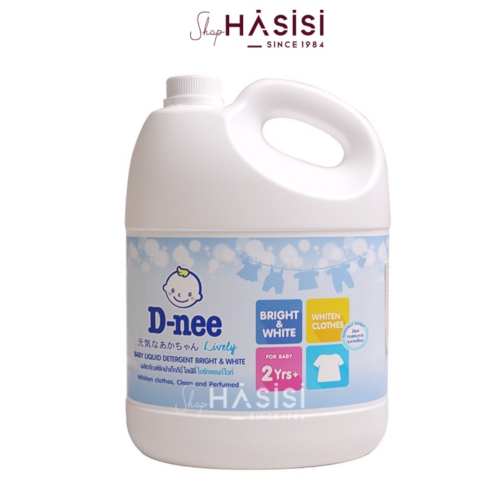 NƯỚC GIẶT XẢ D-NEE - Baby Liquid Detergent 3000ml