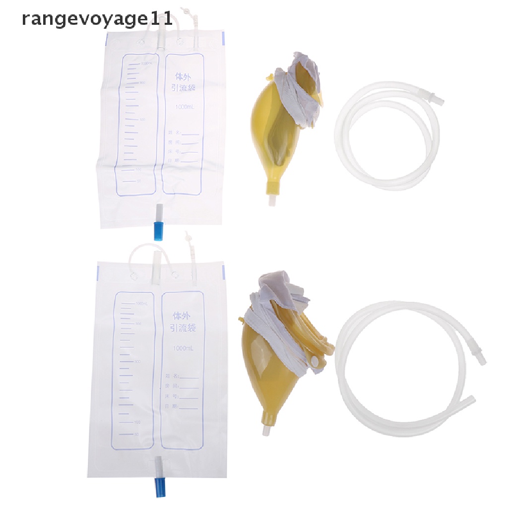 Túi Đi Vệ Sinh Dung Tích 1000ml Tiện Lợi Cho Nam Nữ