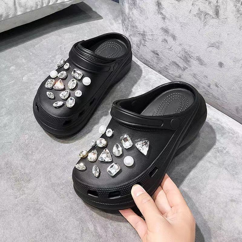 Dép Crocs Đế Cao