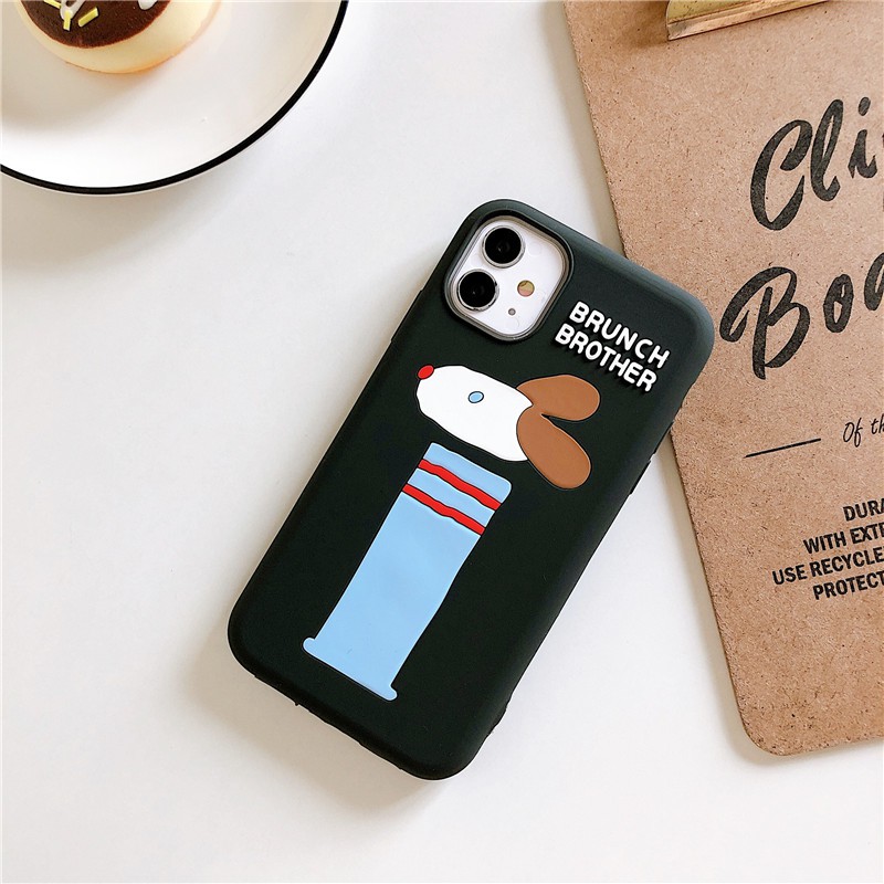 Ốp lưng iPhone 11 Pro Max iPhone X Xs XR iPhone 7 Plus iPhone 8 Plus iPhone 6 Plus Line Cat and Graffiti Phone Case Silicone Soft Case | BigBuy360 - bigbuy360.vn