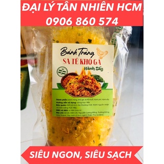 BÁNH TRÁNG SA TẾ KHÔ GÀ HÀNH SẤY