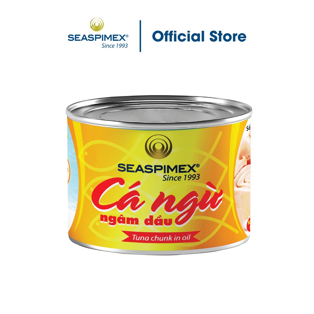 [Mã BMBAU50 giảm 7% đơn 99K] Cá Ngừ Ngâm Dầu SEASPIMEX 1800gr