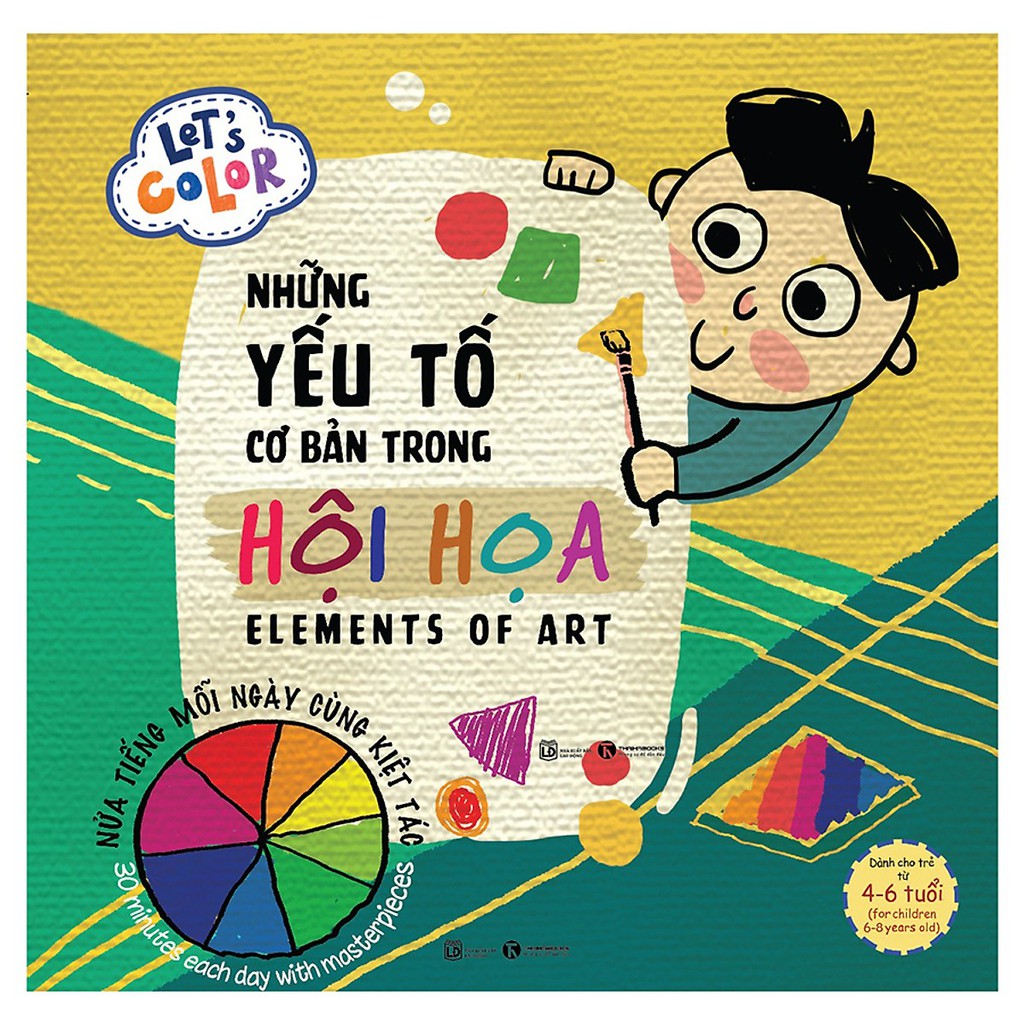 Sách - Let's Color - Những Yếu Tố Cơ Bản Trong Hội Họa