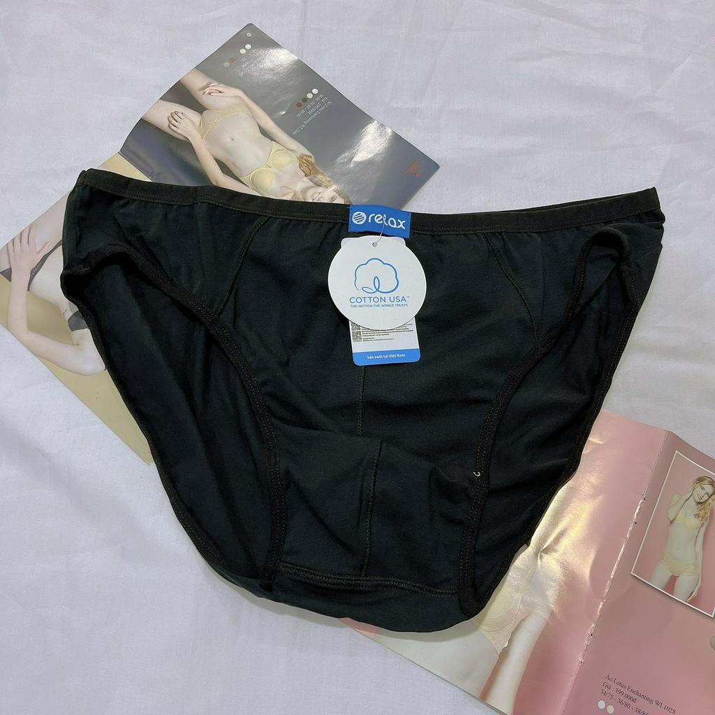 Quần lót nam tam giác cao cấp cotton Relax 003 chính hãng lưng nhỏ bền đẹp, thoáng mát, thấm hút mồ hôi, co giãn