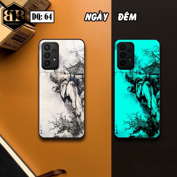 Ốp lưng kính Dạ Quang Samsung Galaxy A23 phát sáng trong đêm đẹp mê li