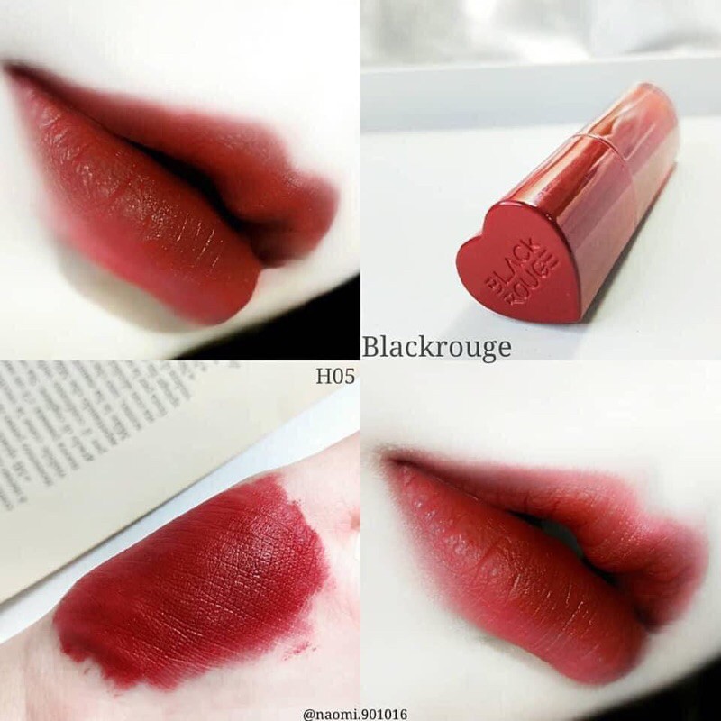 Son Black Rouge Color Lock Heart Tint siêu lì mịn | BigBuy360 - bigbuy360.vn