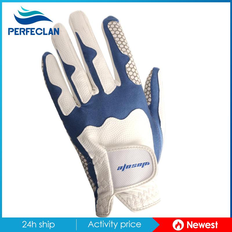 Găng Tay Đánh Golf Bằng Sợi Tổng Hợp Thoáng Khí Thoải Mái Có Thể Giặt Sạch Cho Nam