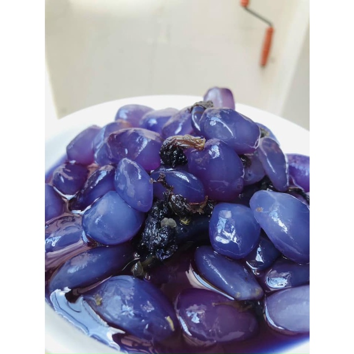 550g hạt đác rim hoa đậu biếc, màu tự nhiên từ cánh hoa ra