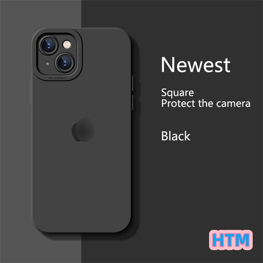 Ốp Điện Thoại TPU Dẻo In Logo Đơn Giản Linh Hoạt Cho iPhone 13 12 11 Pro Max Promax XS Max XR X