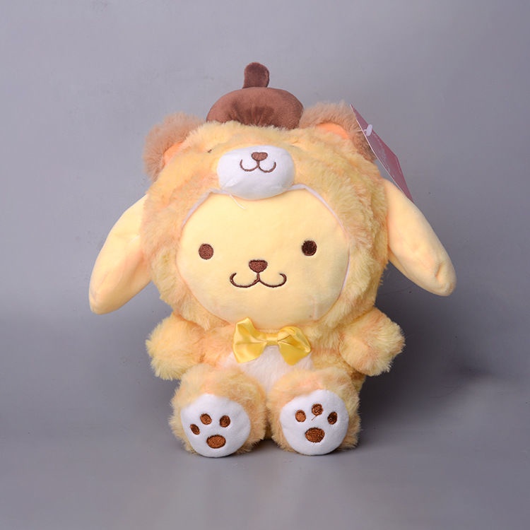 Sanrio Búp Bê Nhồi Bông Đồ Chơi Hình Cinnamoroll / Mèo / Cinnamoroll / Hoạt Hình Đáng Yêu Cho Bé