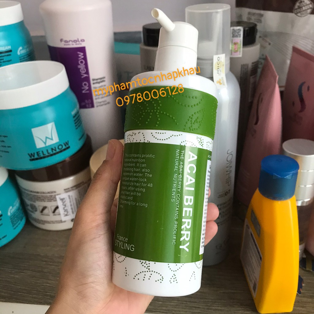 Gel dưỡng tóc xoăn Acai Beauty France Styling 280ml