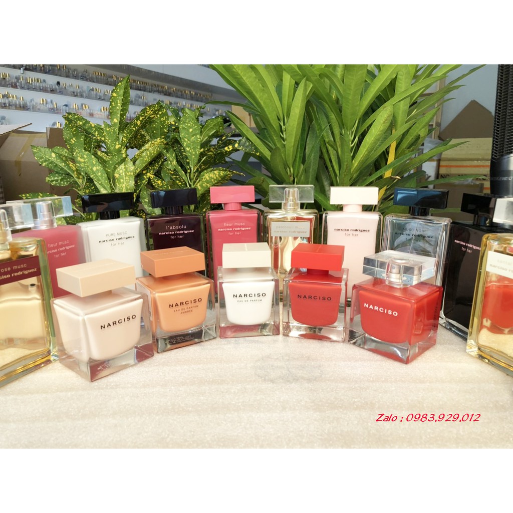 [Mẫu thử 5ml] Nước hoa Narciso Rodriguez các mùi