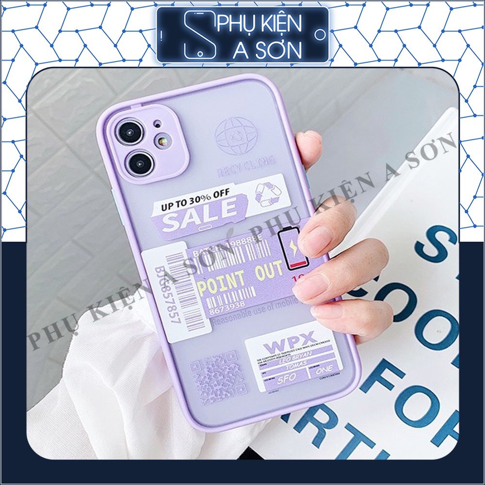 Ốp iphone - Ốp lưng viền nhám Thông số pin 6/6s/6plus/6splus/7/8/7plus/8plus/x/xs/xs max/11/12/13/pr