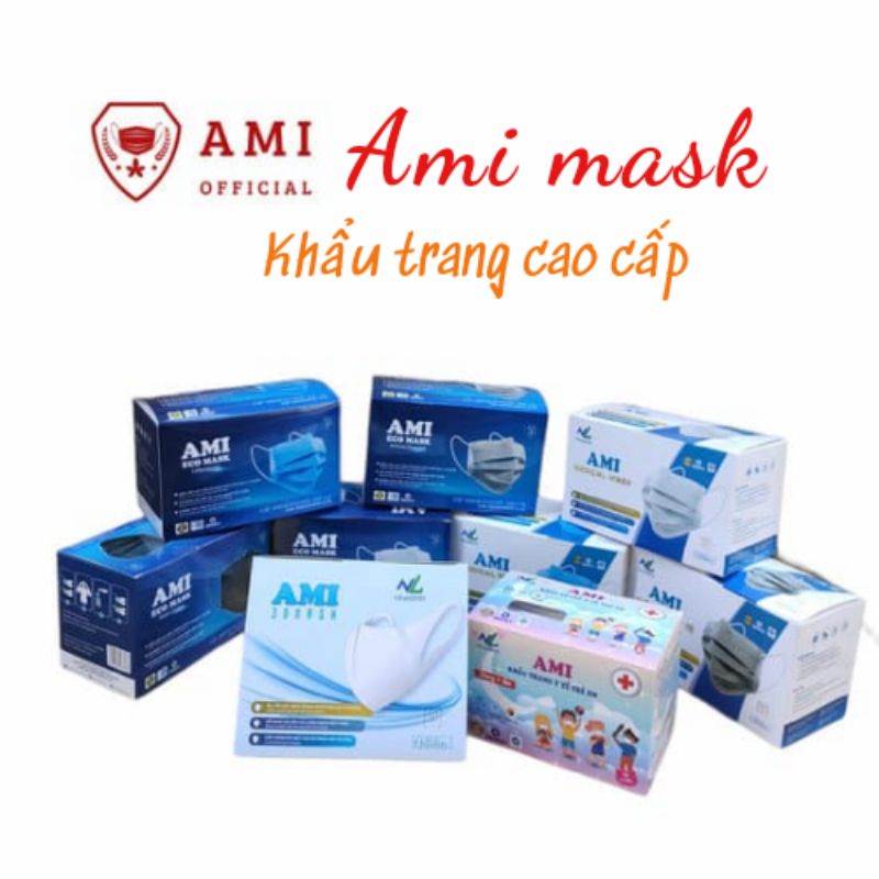 Bộ sản phẩm khẩu trang Ami - Ami official