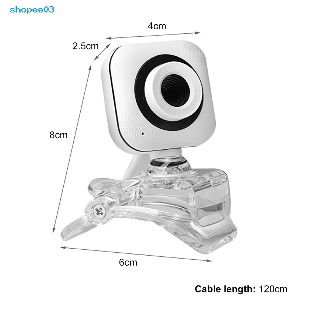 Webcam kỹ thuật số không ổ đĩa ABS 480P cho máy tính để phát sóng trực tiếp | BigBuy360 - bigbuy360.vn