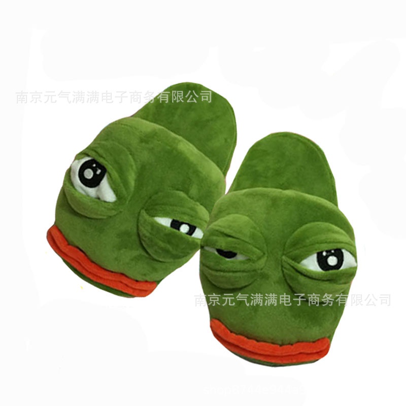 Dép bông đi trong nhà hình chú ếch dễ thương