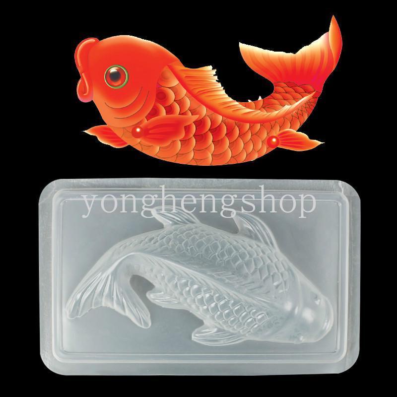 Khuôn Làm Bánh Hình Cá Koi 3D Độc Đáo