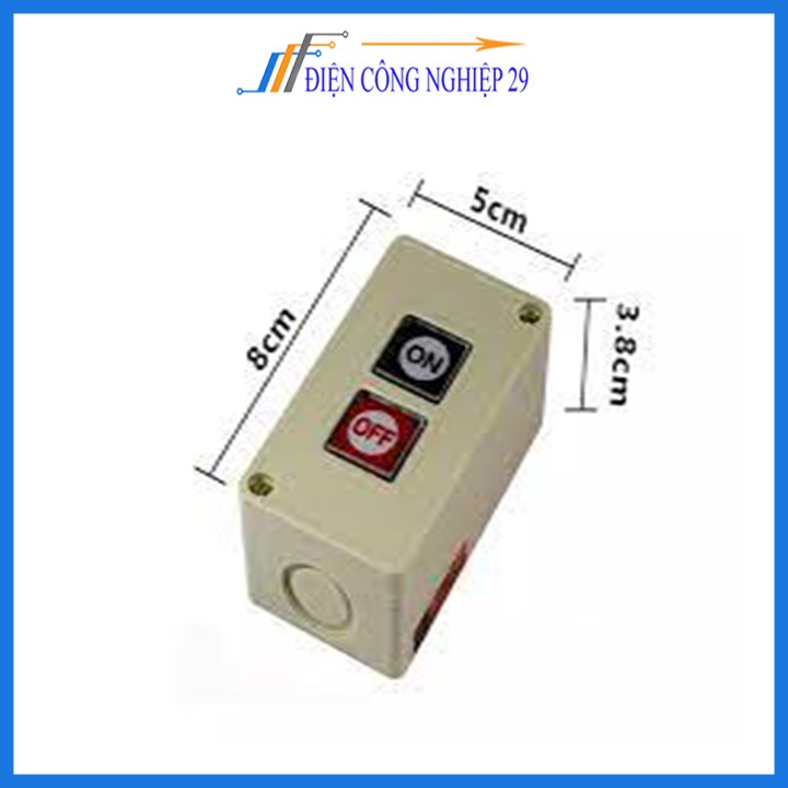 Hộp Nút Nhấn TPB-2 250VAC-3A