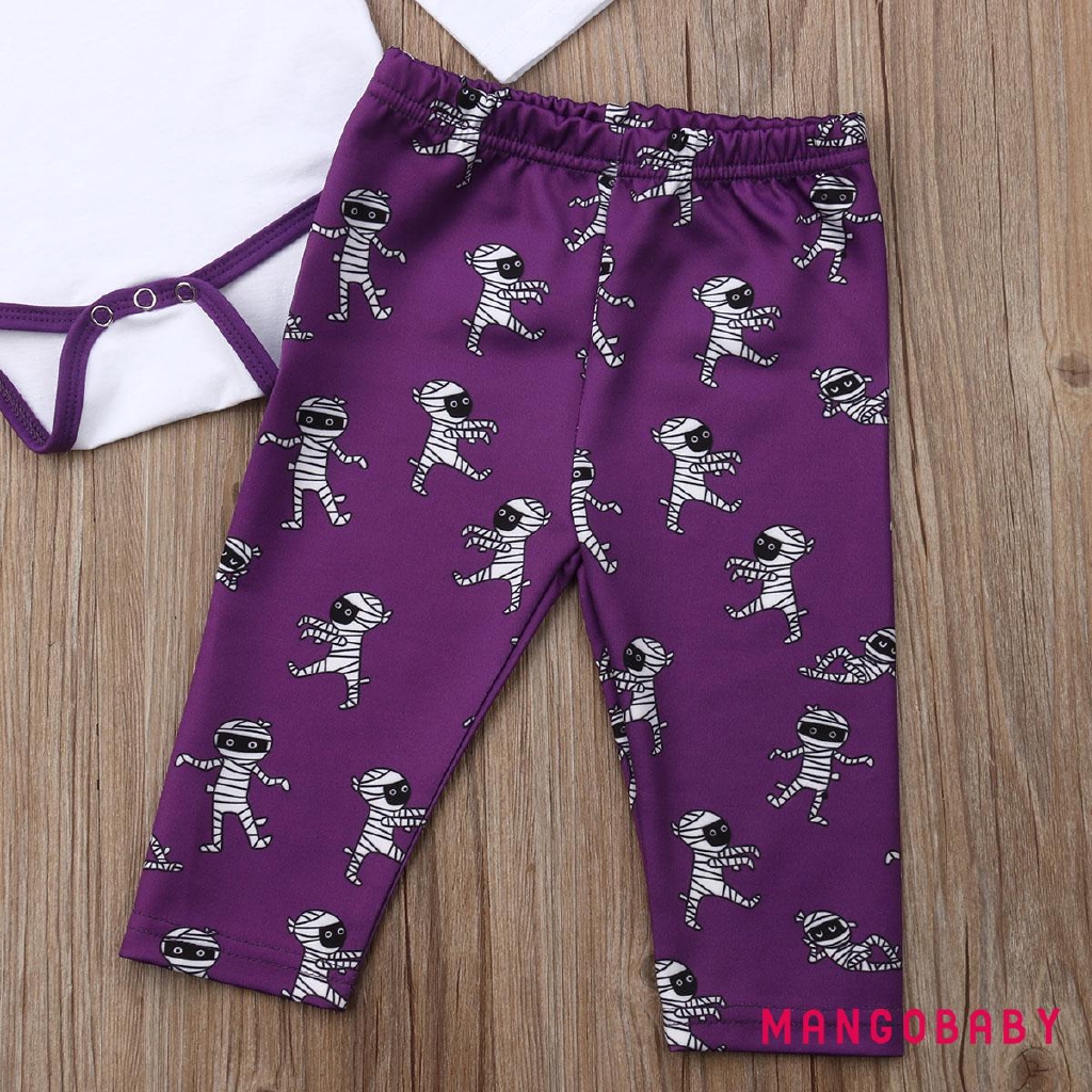 Set Áo Tay Dài + Quần Dài + Nón Hình Bí Ngô Halloween Cho Bé Trai