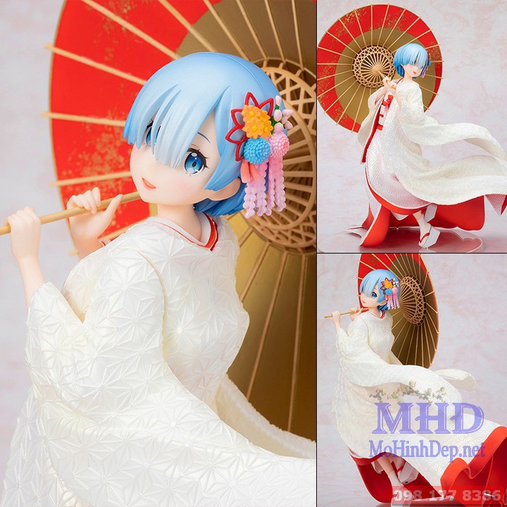 [MHĐ] Mô hình FIgure Rem Kimono White Dress Ver. - Re:Zero