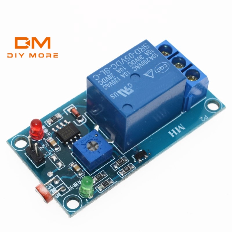 DIYMORE Mô-đun cảm biến chuyển tiếp quang điện trở 5/12V