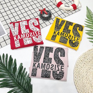 Áo thun croptop tay dài dễ thương