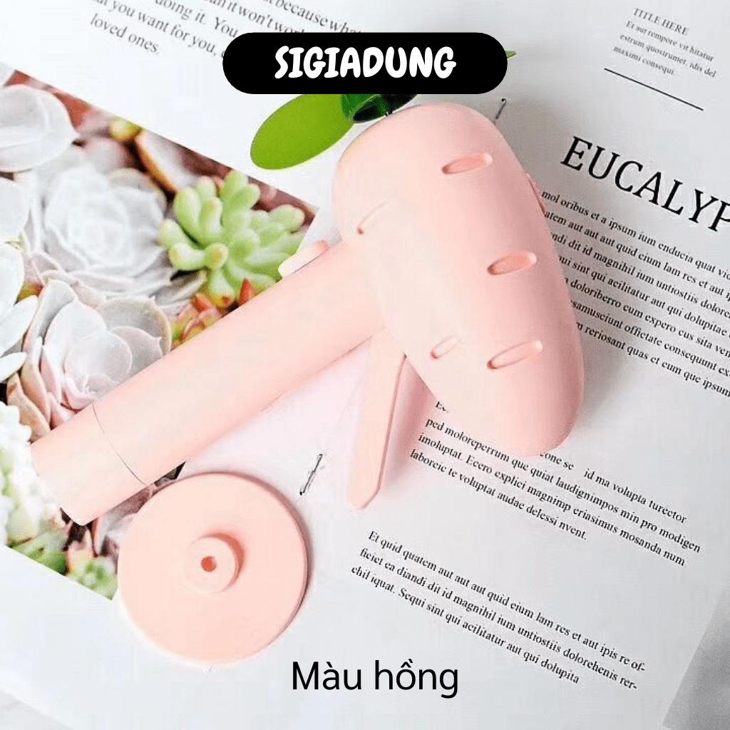 GIÁ SỈ Quạt mini cầm tay hình cà rốt dễ thương và an toàn 7050