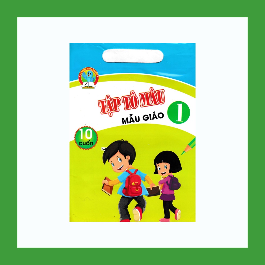 Sách - Tập Tô Màu Mẫu Giáo Tập 1