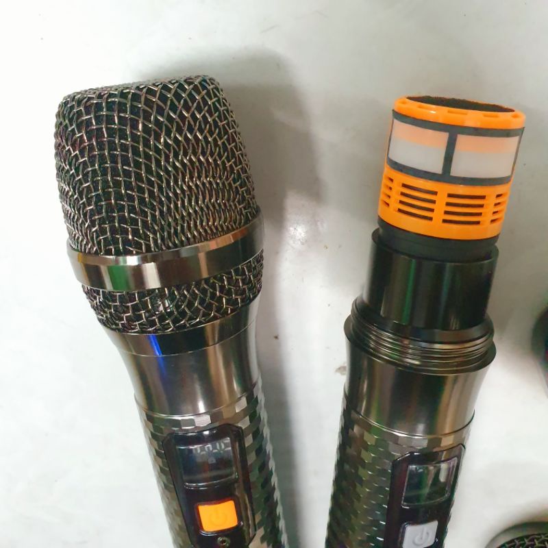 Micro Kim Loại Kim Cương UHF Loa Kéo Cao Cấp Mẫu Mới