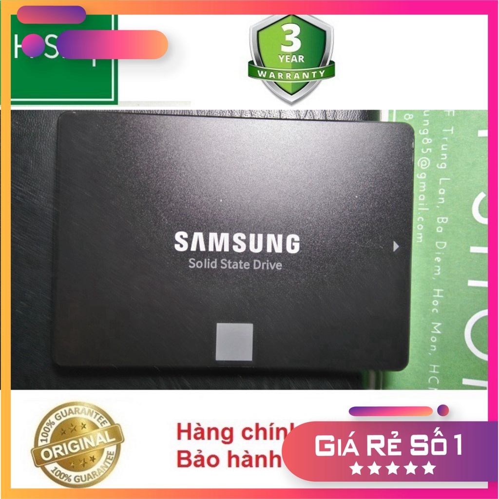 SIÊU ƯU ĐÃI Ổ cứng ssd 250gb Samsung 850 EVO, hàng tháo máy chính hãng, bảo hành 3 năm SIÊU ƯU ĐÃI
