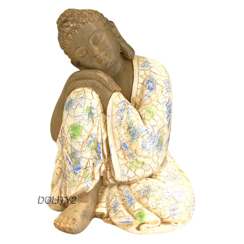 Tượng Phật Đang Ngủ Bằng Nhựa Resin Trang Trí Trong Nhà Và Ngoài Trời