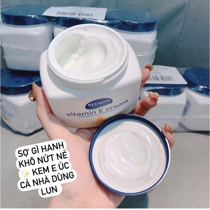 [E ÚC] Kem dưỡng Vitamin E Redwin 300g của Úc