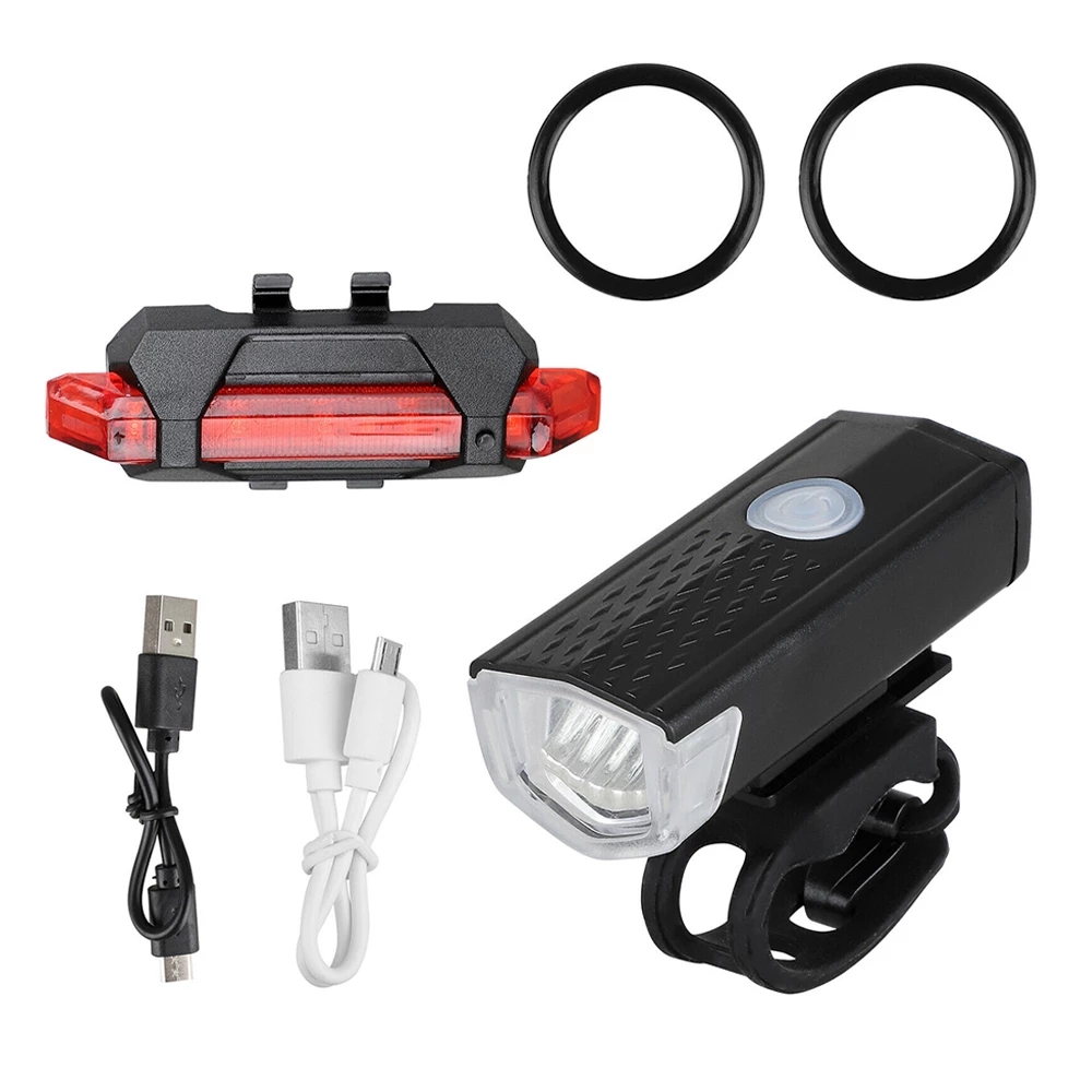 Đèn Led Cảnh Báo An Toàn Chống Thấm Nước Sạc USB Gắn Phía Sau Xe Đạp MTB