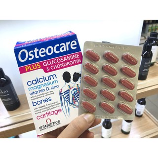 Hỗ trợ xương và sụn khớp Osteocare Plus Glucosamine & Chondroitin 60 viên