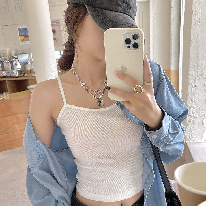 Áo Hai Dây Phong Cách Hàn Quốc 41775 | BigBuy360 - bigbuy360.vn