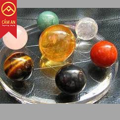 Đĩa Thất Tinh Feng shui Đá Tự Nhiên Hàng chọn lọc Cẩm AN