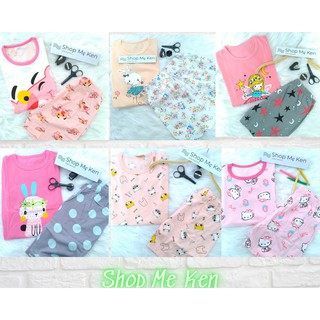 🔥flash Deal🔥Bộ COTTON xuất Hàn bé GÁI- hình ngẫu nhiên siêu iu (15-23kg)