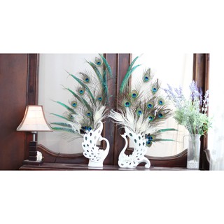 Combo 50 Lông Công Phong Thủy 90-100cm Giá Rẻ Nhất Thị Trường Trang Trí Nhà Cửa