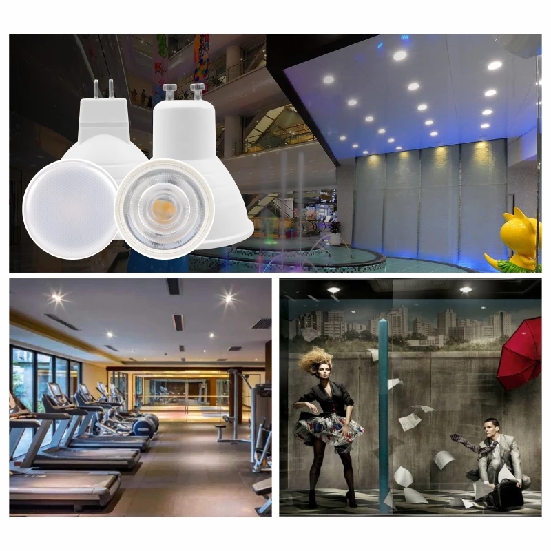 Bóng Đèn Led Gu10 5w E14 220v Mr16 7wada Gu5.3 10 Ampoule