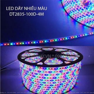 1m led dây chống mưa 2835 4 màu