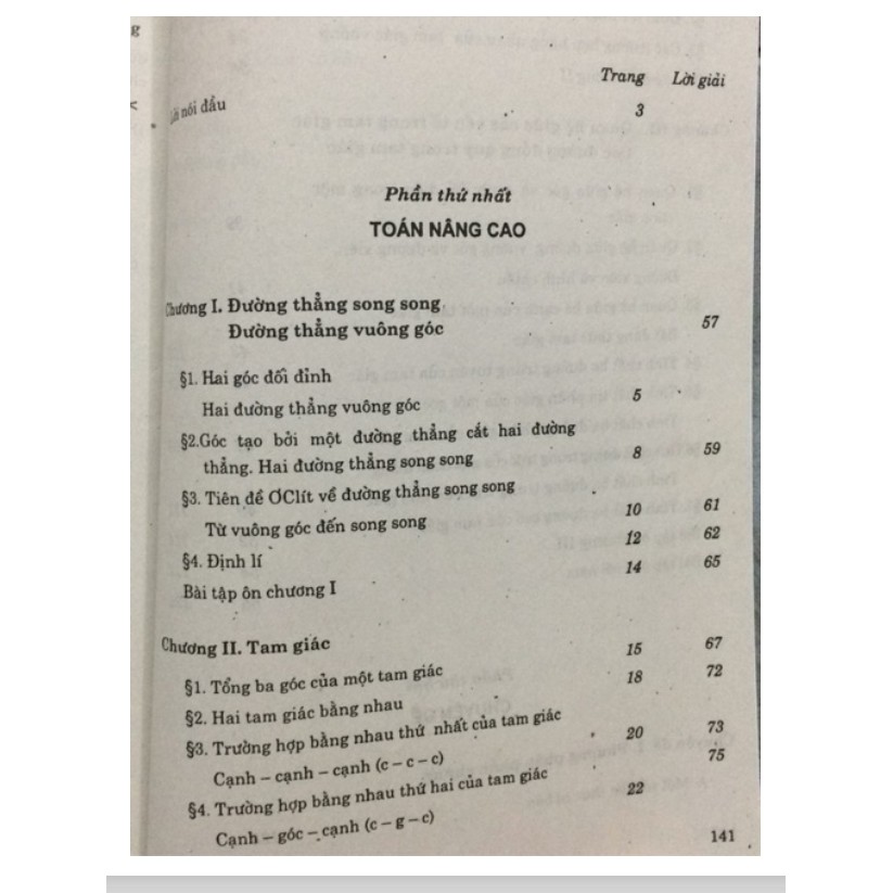 Sách - Toán nâng cao và các chuyên đề Hình học 7