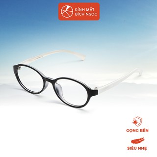 Gọng kính trẻ em bích ngọc dáng tròn dẻo vl17426