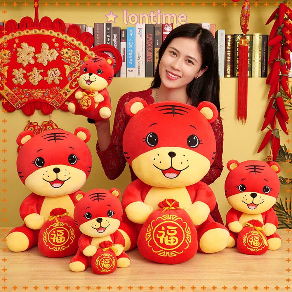 Đồ chơi nhồi bông hình con hổ mềm mại 20-50cm