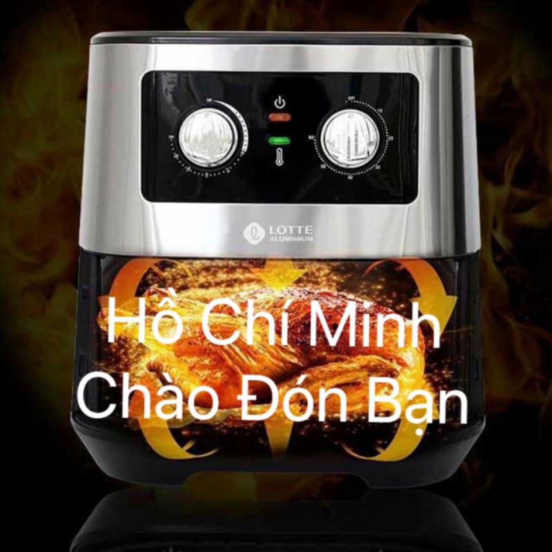 NỒI CHIÊN KHÔNG DẦU LOTTE PHIÊN BẢN MỚI NHẤT 2021.Nồi chiên lotte chính hãng