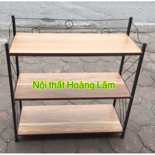 Kệ sách sắt đa năng 3 tầng dài 80cm (Hoả tốc 1 giờ )