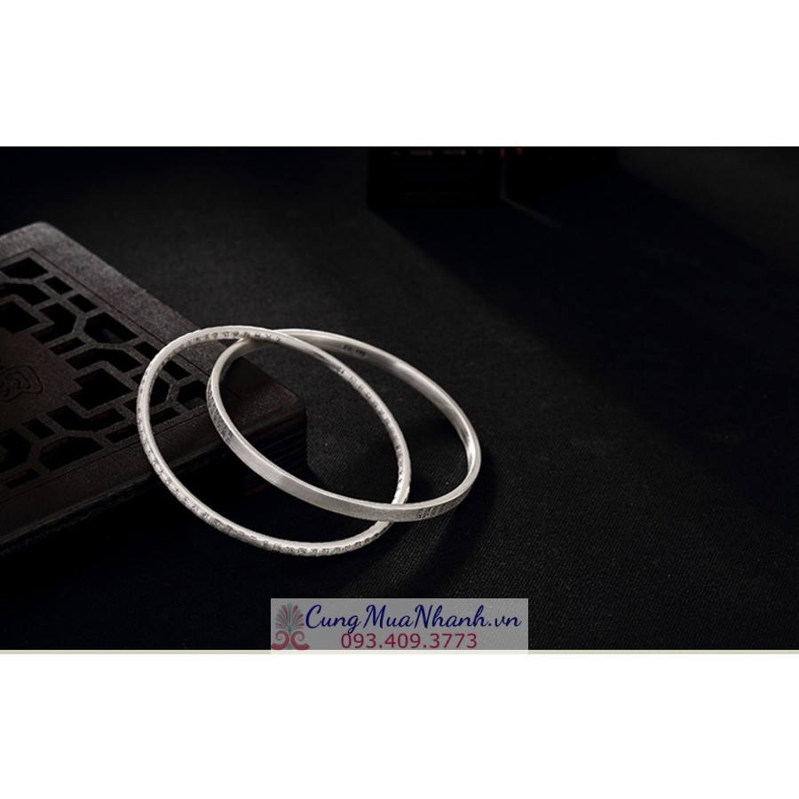 VÒNG TAY KHẮC BÁT NHÃ TÂM KINH PHẬT GIÁO - VT259