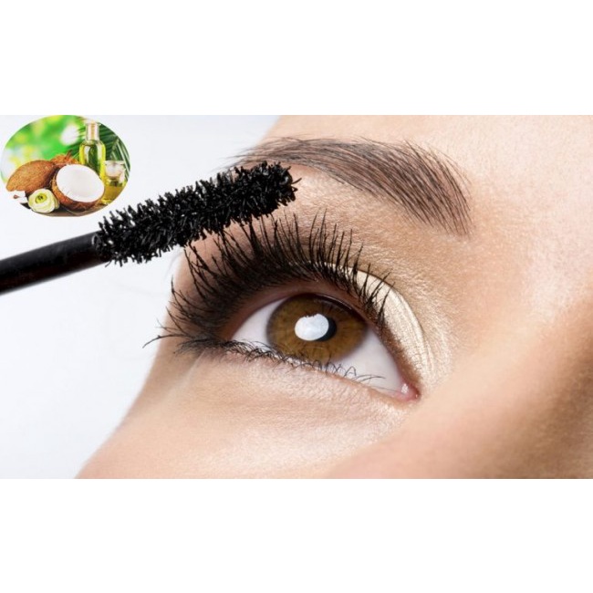 Mascara Dưỡng Mi Dầu Dừa Nguyên Chất Kích Thích Mi Mọc Dày &amp; Dài Hơn 5ml