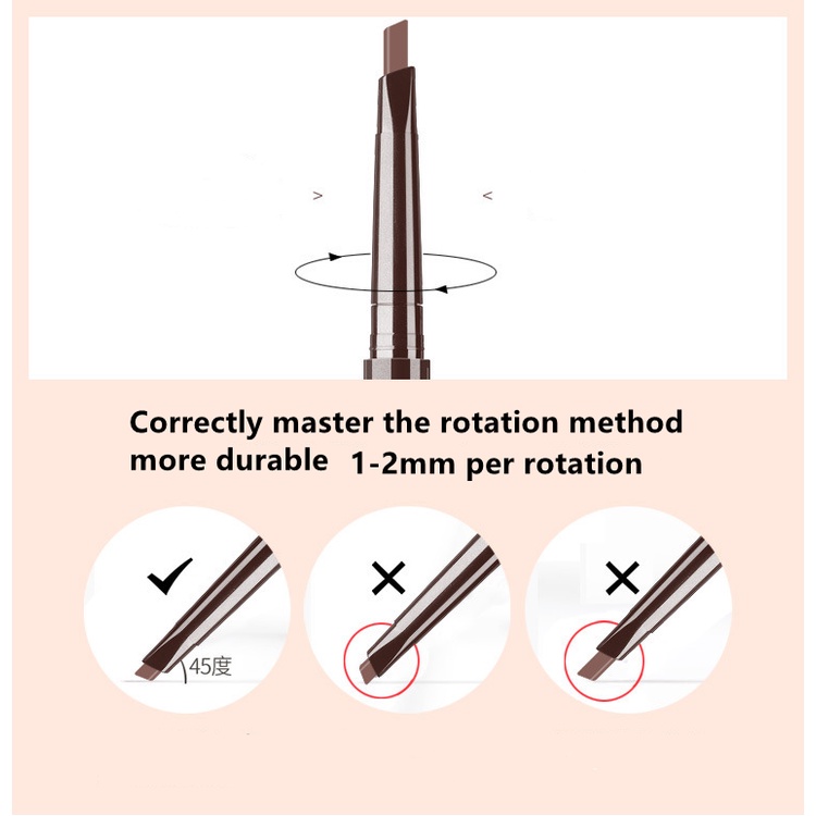 Chì kẻ mày chống nước lâu trôi trang điểm tự nhiên