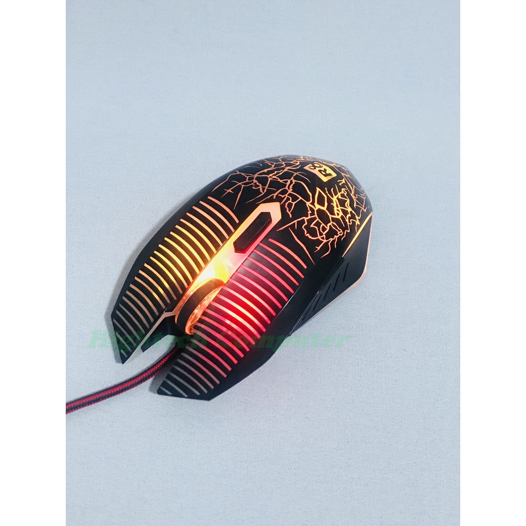 Chuột Gaming LED R8-1614 giá rẻ, chiến mọi loại game - BH 12T