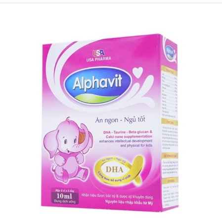 ALPHAVIT ĂN NGON NGỦ TỐT CHO BÉ